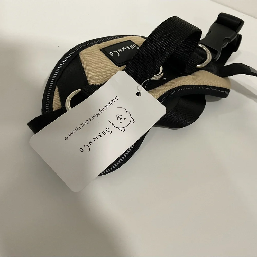 Shawn and co Black and Tan Dog Harness. A - Picture 7 of 8